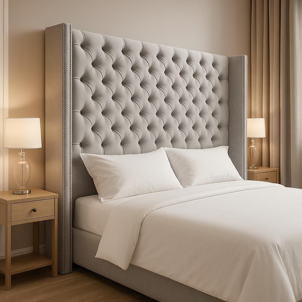 Luxury Wingback Tufted Headboard