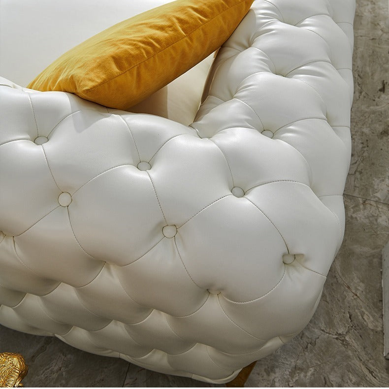 Modern Full Buttoned Sofa set